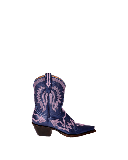 Maggie Metallic Navy/Pink Women&