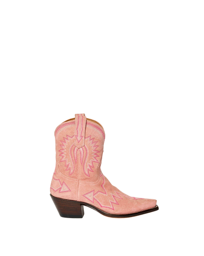 Maggie - Pink Suede | Luxury Fashion Women&