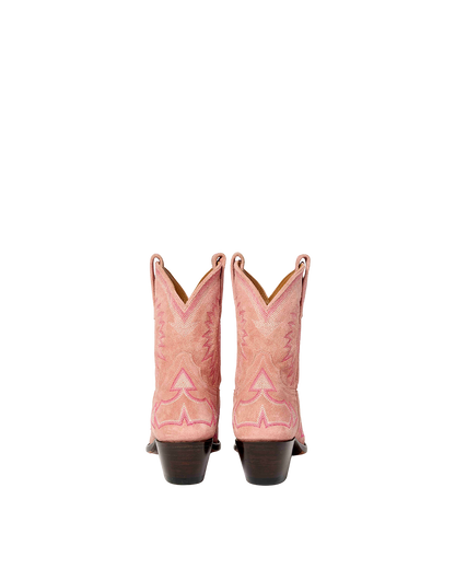 Maggie - Pink Suede | Luxury Fashion Women&