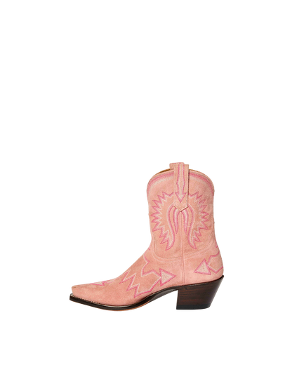 Maggie - Pink Suede | Luxury Fashion Women&