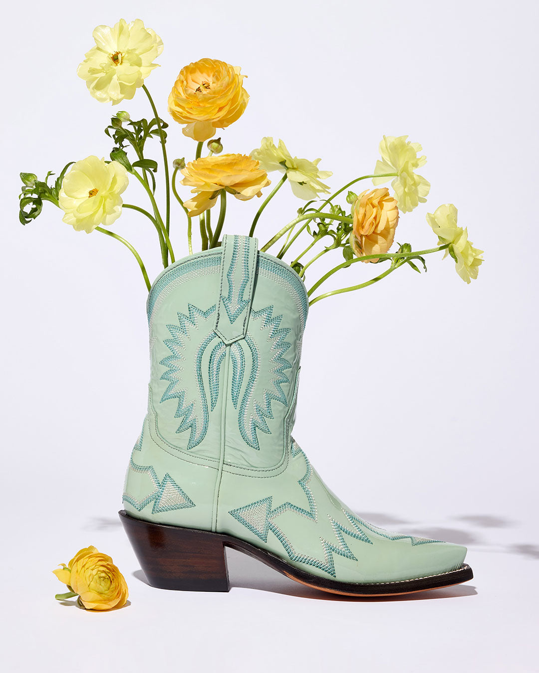 Maggie - Teal - Patent | Luxury Fashion Women&