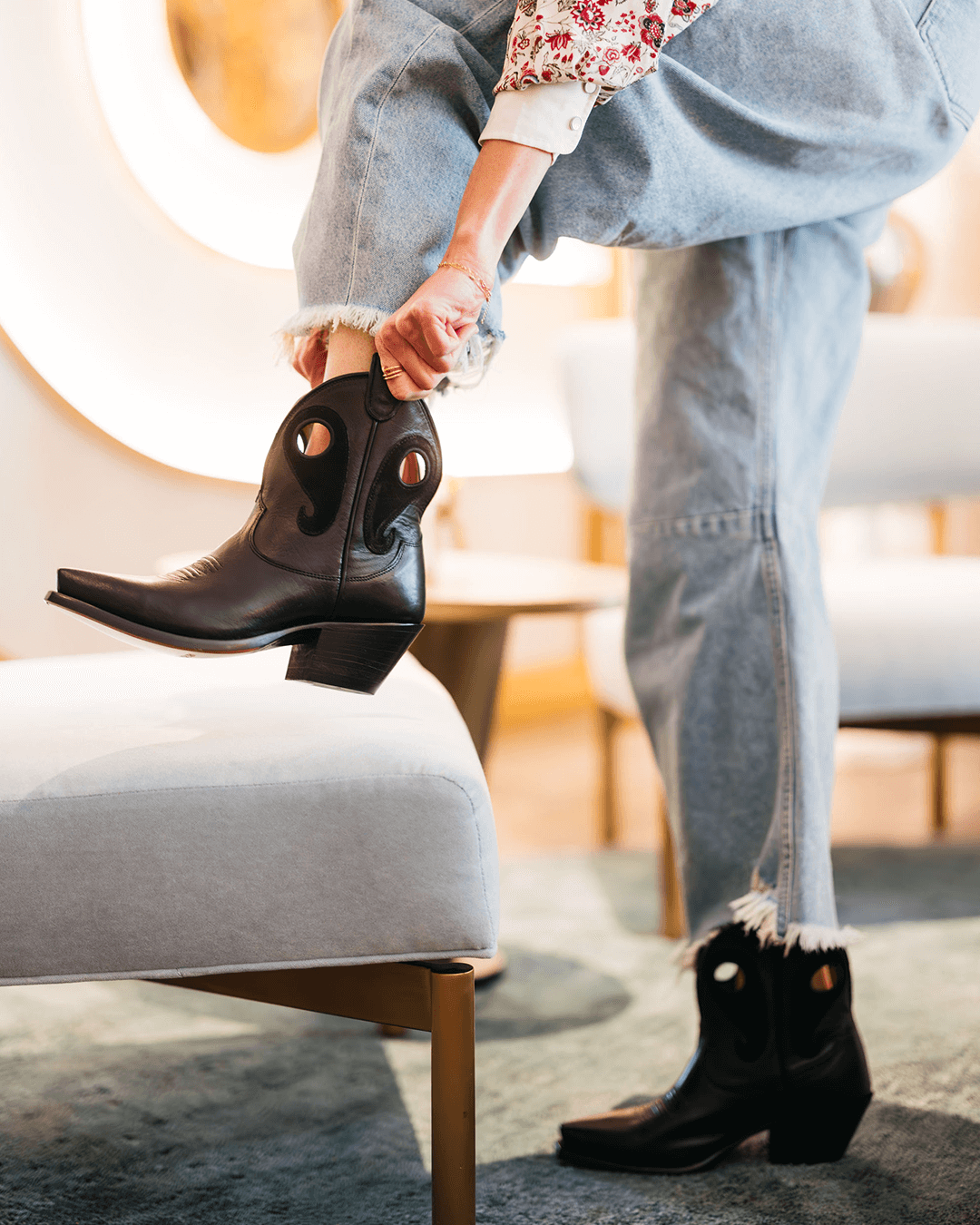 Miron Crosby Marianne Black Luxury Fashion Women s Cowboy Boots Miron Crosby 11