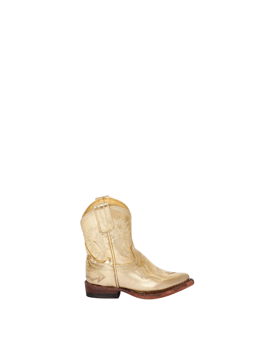 Mini Maggie Metallic Gold Kid&