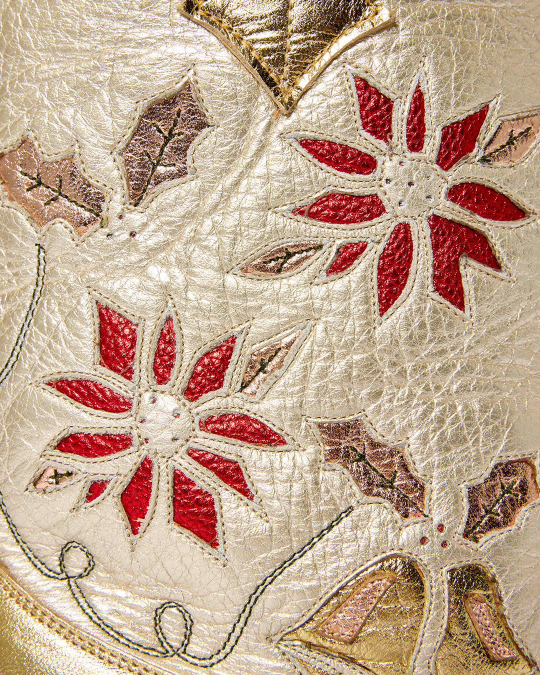 Noelle - Metallic Gold | Luxury Fashion Women's Cowboy Boot | Miron Crosby