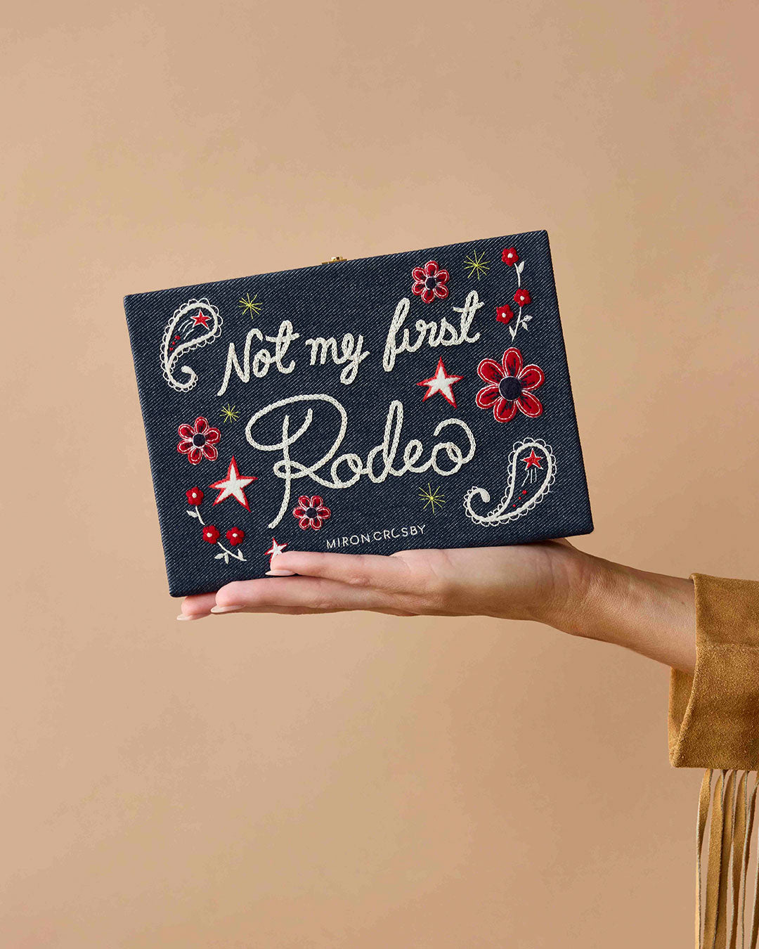 Olympia Le-Tan x MC Rodeo Queen Clutch | Miron Crosby