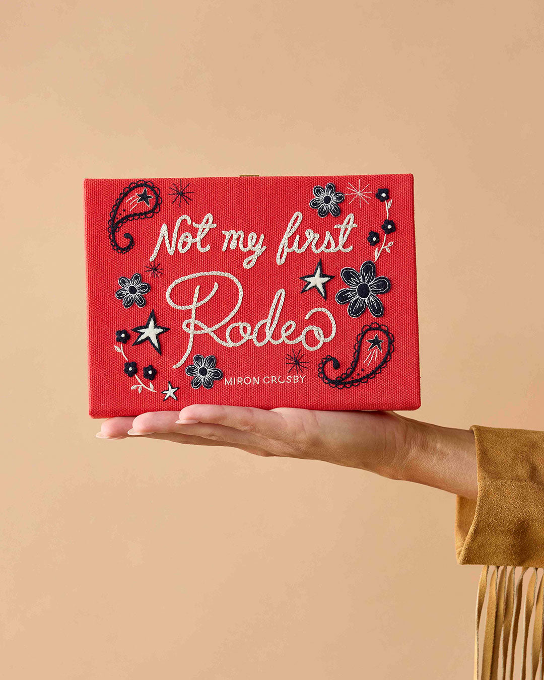 Olympia Le-Tan x MC Rodeo Queen Clutch | Miron Crosby
