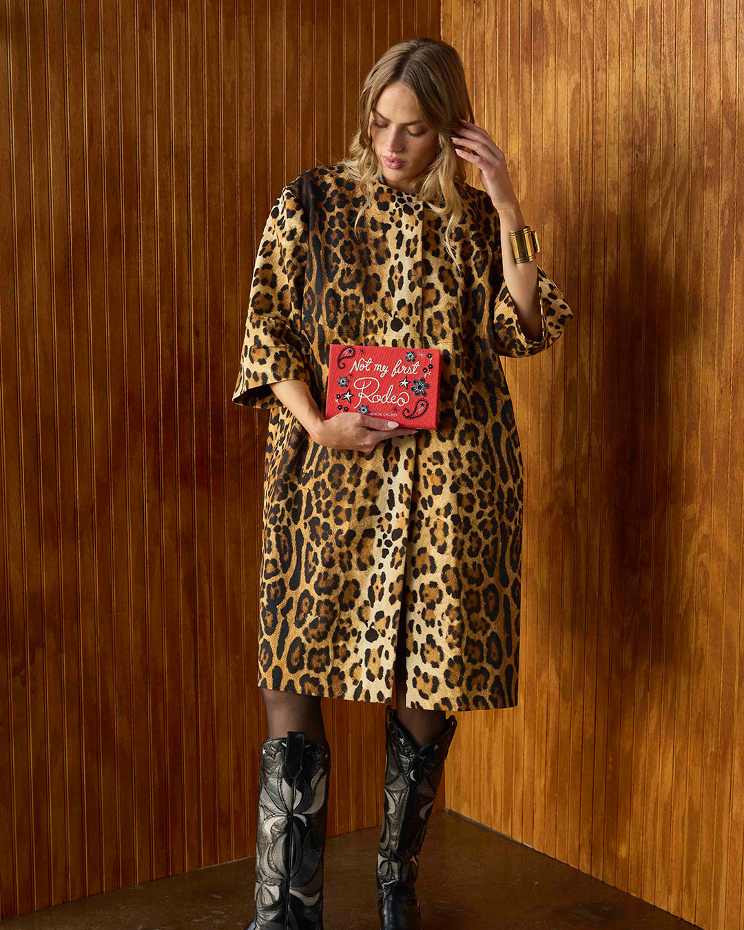 Olympia Le-Tan x MC Rodeo Queen Clutch | Miron Crosby