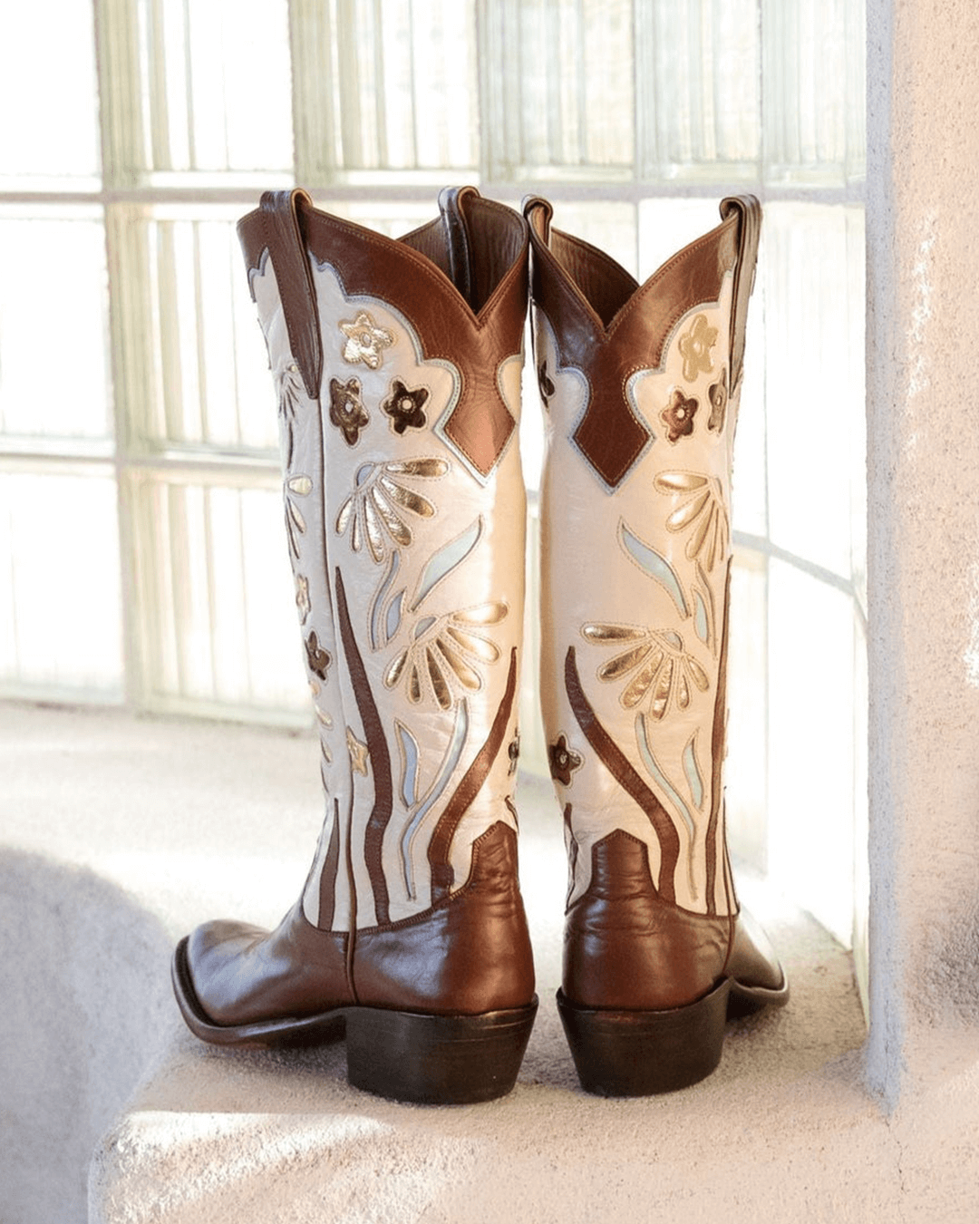 Miron Crosby Rory Creme Luxury Fashion Women s Cowboy Boots Miron Crosby 11