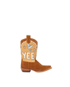 Sloan Cashew | Luxury Fashion Kid's Cowboy Boot | Miron Crosby