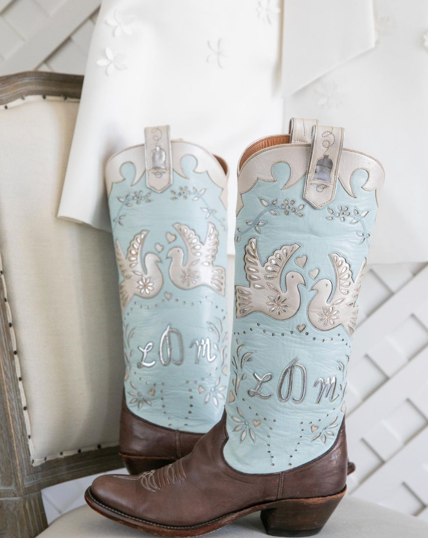 The Wedding Boot Luxury Fashion Women s Cowboy Boots Miron Crosby