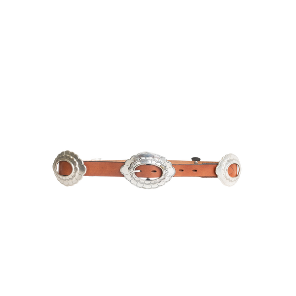 小物 00s archive L.G.B. concho leather belt 00s archive L.G.B. concho leather belt
