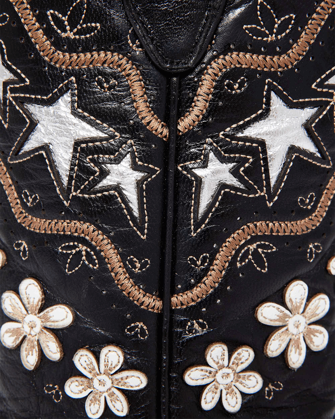 Wade Black | Luxury Fashion Women's Cowboy Boot | Miron Crosby