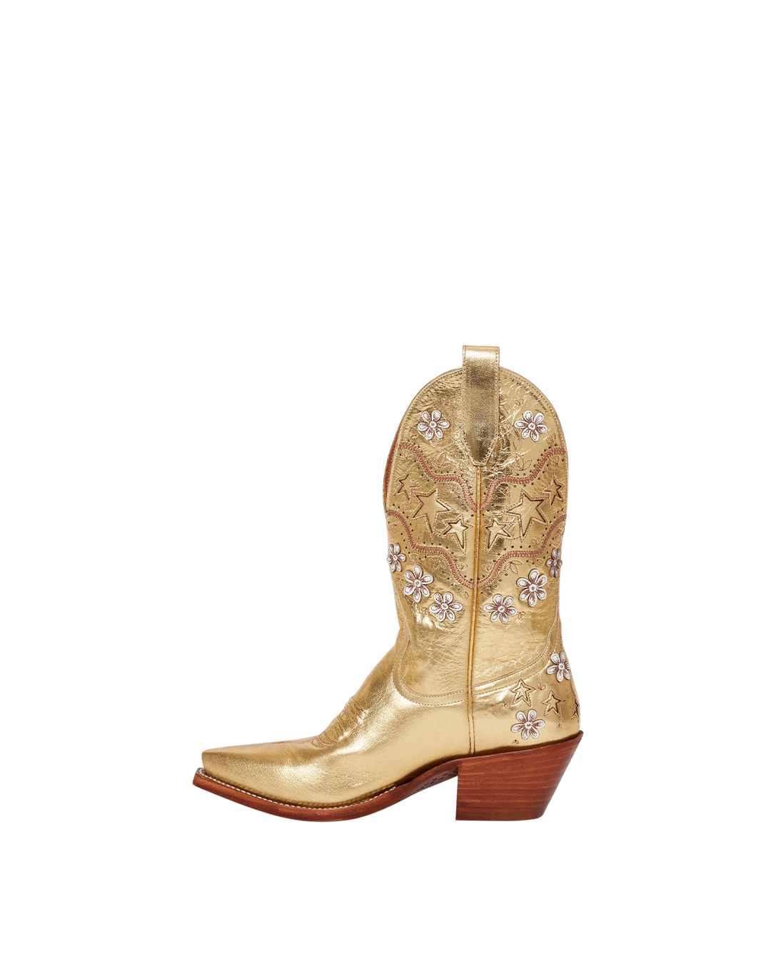 Wade Metallic Gold Women&