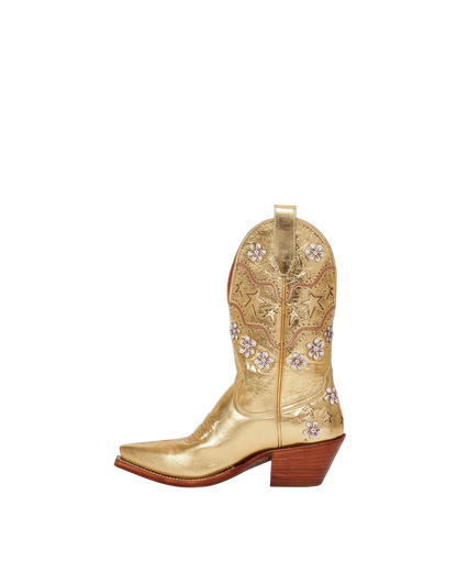 Wade Metallic Gold Women&