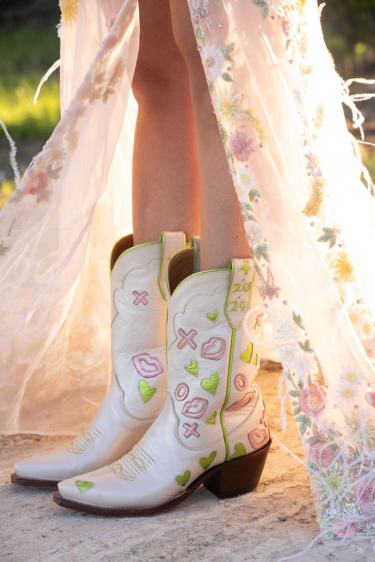 New York Times Sunday Styles These Boots Were Made For Walking Down The Aisle | Miron Crosby Bridal