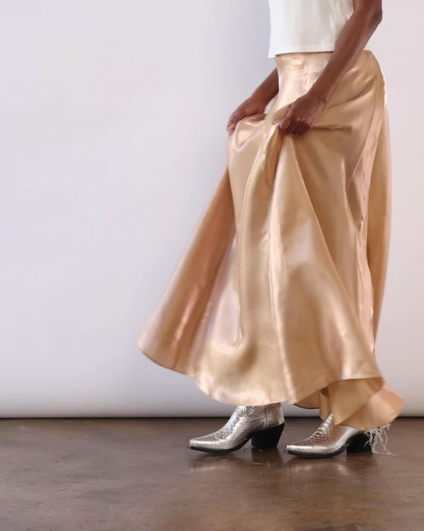 Crawford Metallic Silver Python Luxury Fashion Women's Cowboy Boots | Miron Crosby