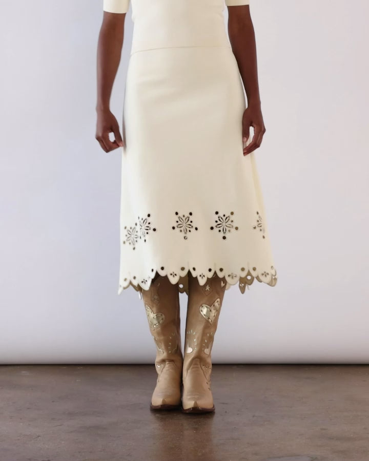 Lilly Latte | Luxury Fashion Women's Cowboy Boot | Miron Crosby